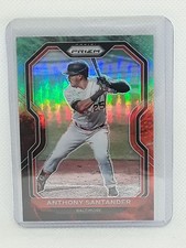 Anthony Santander 2021 Prizm Baseball - Cosmic Haze #132 - Baltimore Orioles
