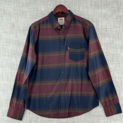 NWT Levi's Men's Size Small Long Sleeve Button Down Shirt 8071