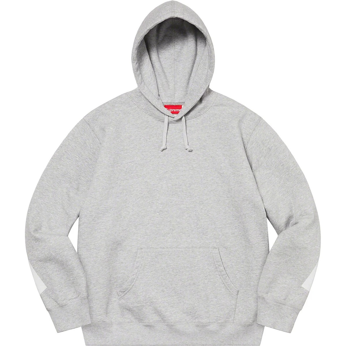 Supreme Big Logo Hooded Sweatshirt Hoodie Heather Gray Grey Supreme Big Logo Hooded Sweatshirt Hoodie Heather Gray Grey