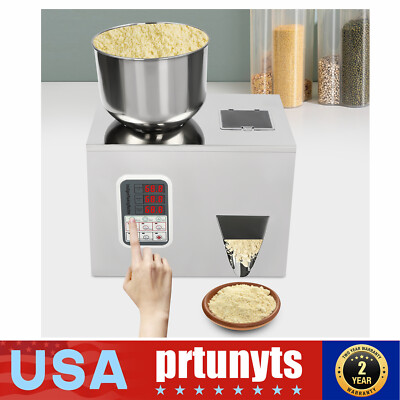 1-100g Automatic Filling Machine Digital Control Weighing Filler Dispenser 180W