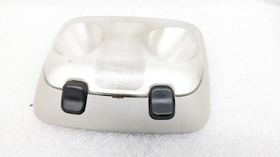 Ford DOME LIGHT doble lente gris claro corona Victoria Mustang Explorer 87-01 OEM Foto 2 de 4