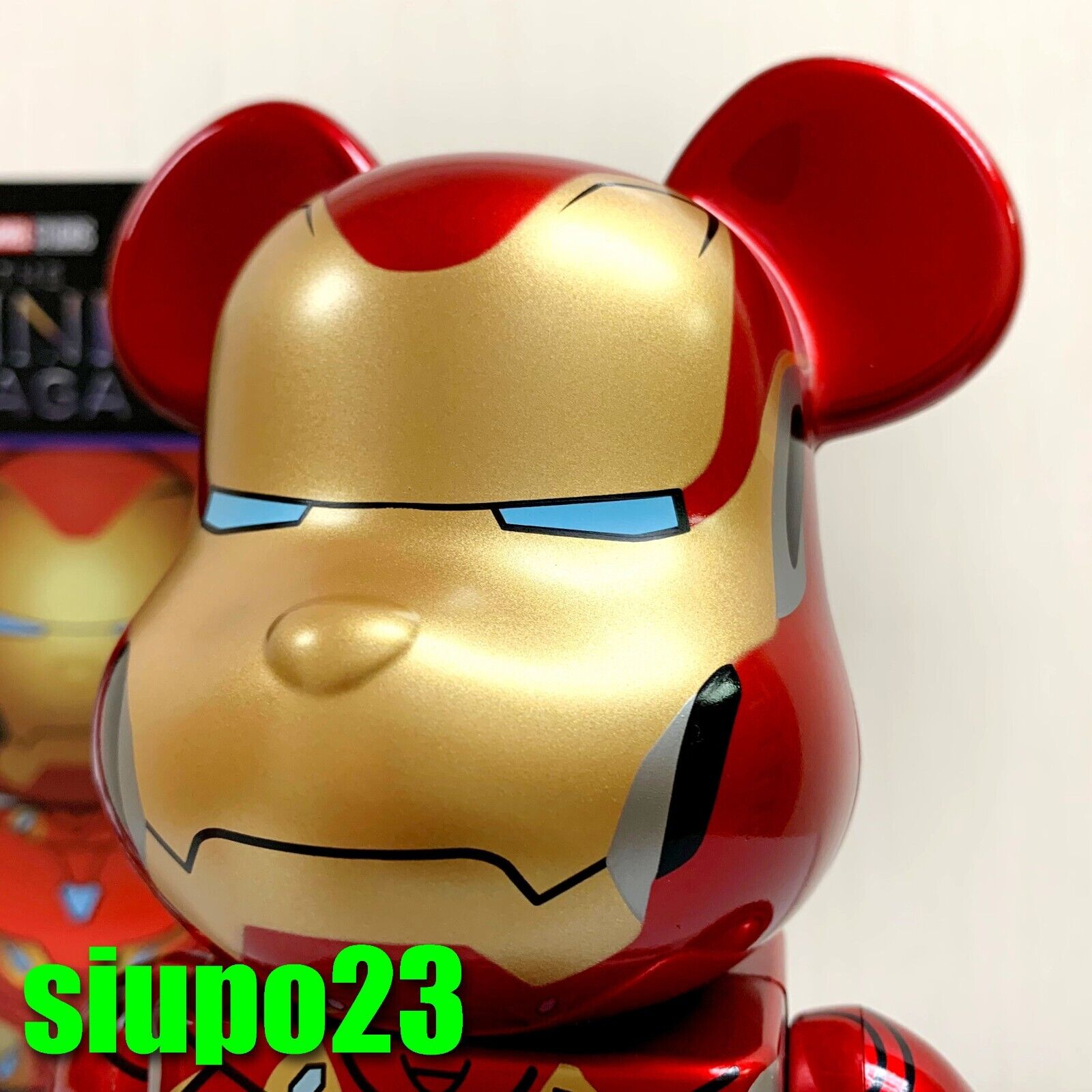 Medicom 400% + 100% Bearbrick ~ Marvel Infinity Saga Ironman Be