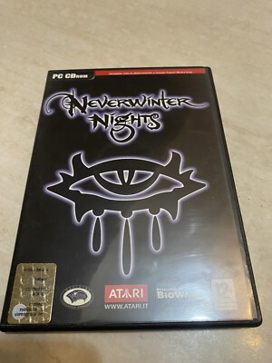 Vintage Atari Collectible Neverwinter Nights 2006 PC Game CD ROM Game