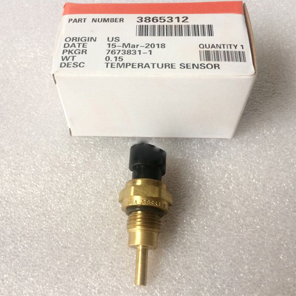 2Pcs Temperature Sensor 3865312 3865323 For Cummins L10 M11 ISM 