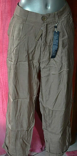 Pantaloni da donna marrone