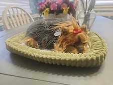 Perfect Petzzz Pet Dog Yorkshire Terrier 10" Plush w/ Bed