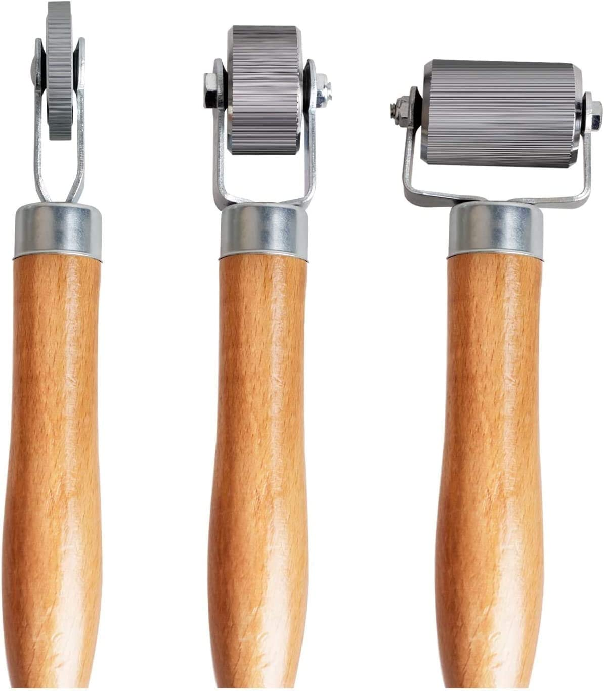 Car Sound Deadening Roller Metal Installation Tool 3 Pcs for Auto Noise Roller C