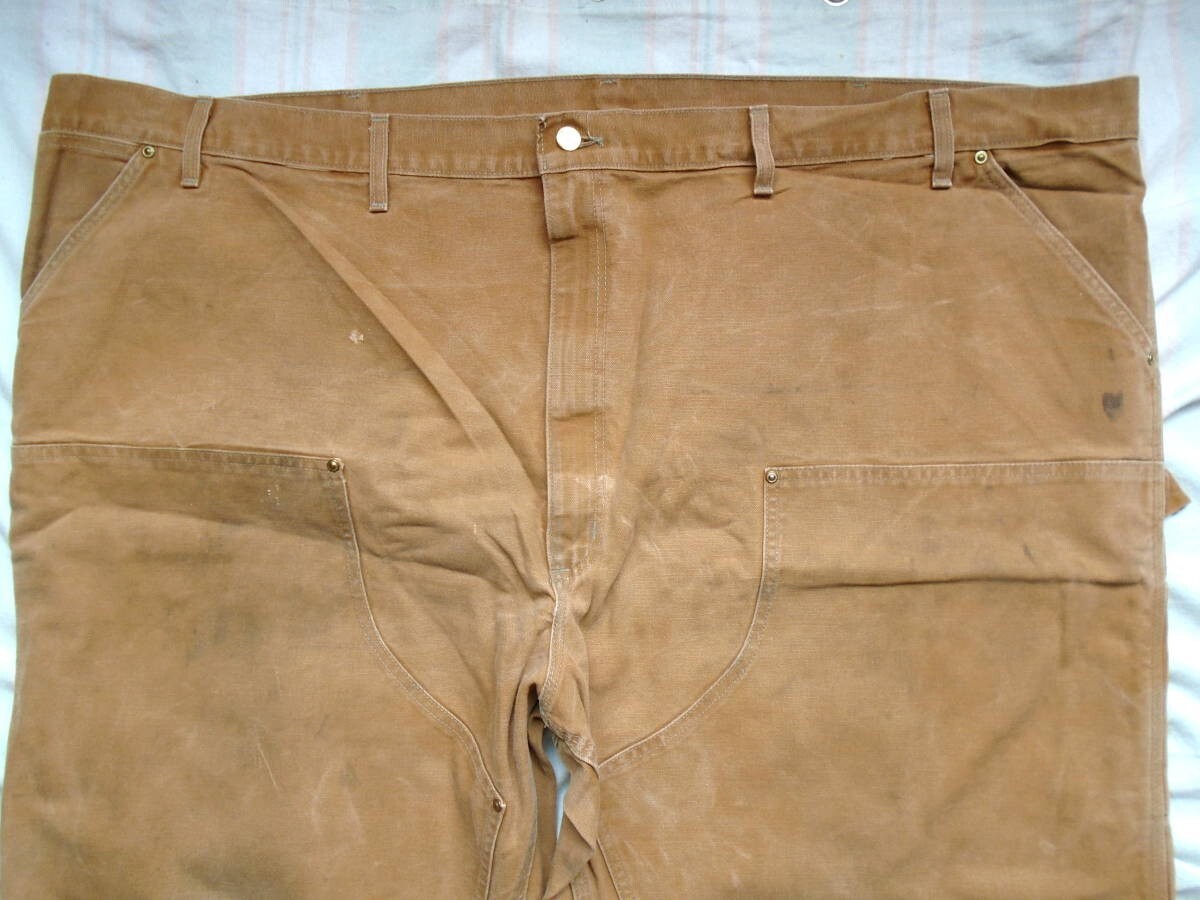 Vintage 80s Carhartt Double Knee Canvas Duck Carpenter Painter