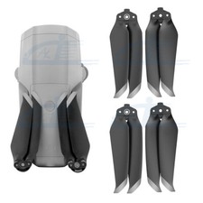 4pcs 7238F Propellers Low-Noise Quick Release Props Silver for DJI Mavic Air 2