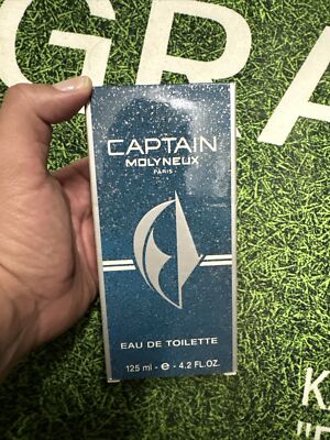 CAPTAIN EDT 4.2oz/125ml MOLYNEUX PARIS VAULTED VINTAGE RARE FIND
