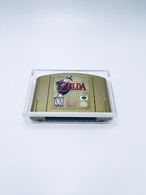 UV PROTECTED Magnetic Locking Nintendo 64 N64 Video Game Cartridge Acrylic Case