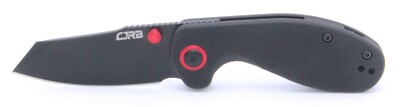 CJRB Maileah Folding Knife Black G10 Handle AR-RPM9 Wharncliffe Plain CJ1918BBKF
