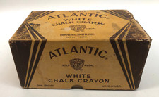 Vintage Binney & Smith Atlantic White Chalk Crayon #307 USA Made (Box Only)