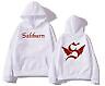 Brand New Saltburn Movie Hoodie Jumper Jacob Elordi Barry Keoghan Wings Antlers - Picture 8 of 9