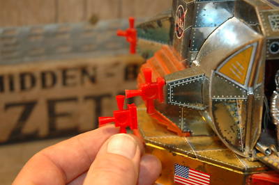 DSK * Set of 4 trusters 3D printed for DSK - Apollo II Lunar Module. VST