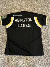 Vintage 1960/70s Hilton Bowling Shirt Size 38 Embroidered