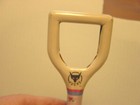 Martin Fuchs MFZ Germany Vintage Childrens Litho Tin Shovel 13" Very Nice F-SHIP — photo 4