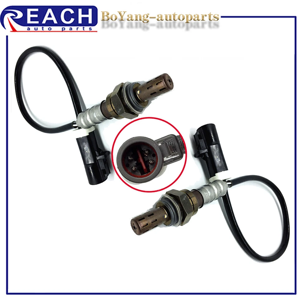4PCS Oxygen Sensor Up+Down For 2000-2008 Ford E-150 E-250 E-350 F-250 Super Duty - Image 3 of 4