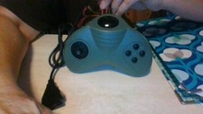 Joypad Joystick Kontroler gier do IBM PC i kompatybilnych retro zielony i czarny
