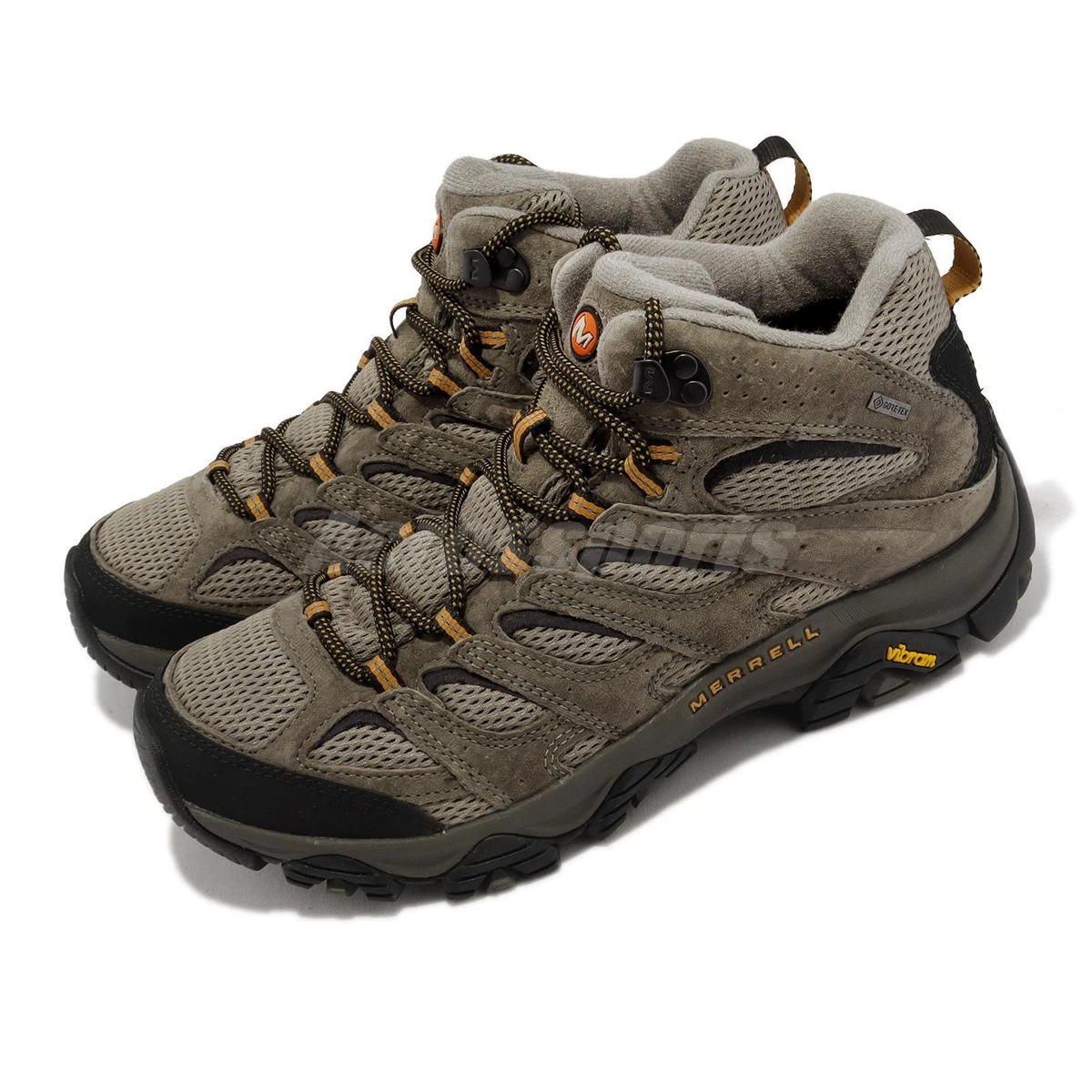 Merrell Moab 3 Mid GTX Gore-Tex Pecan Brown Men Outdoors Hiking Shoes  J035793