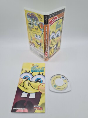 SPONGEBOB SCHWAMMKOPF: EISKALT ERWISCHT | PLAYSTATION PORTABLE / PSP | OVP | PAL