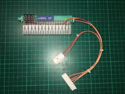 Jamma Adapter 6 BTS+ Voltmeter Kick Harness Capcom CPS2 Taito Egret 3