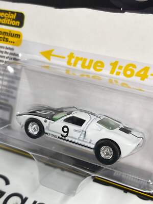 AUTO WORLD 1964 Ford GT40 White 1:64 Diecast Vintage Muscle | eBay