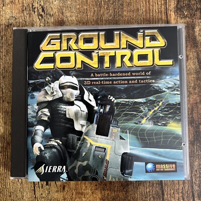 GROUND CONTROL - 2000 RTS STRATEGIE PC SPIEL - ORIGINAL JC EDITION - UK-Verkäufer