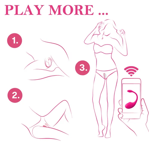 Wireless APP Remote Control Bullet Egg Vibrator G-Spot Dildo Sex Toys For Women - Picture 10 of 15