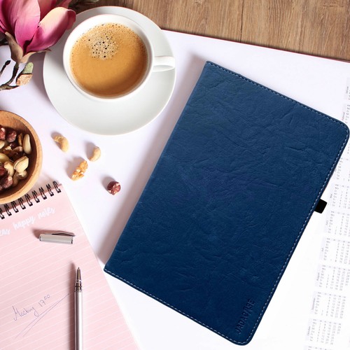 Luxury Leder Schutzhülle Apple iPad 10,2" 2019 (7.Gen) Tablet Tasche Cover Case - Picture 4 of 12