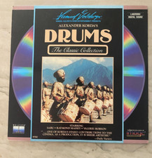 DRUMS LASER DISC Alexander Korda 