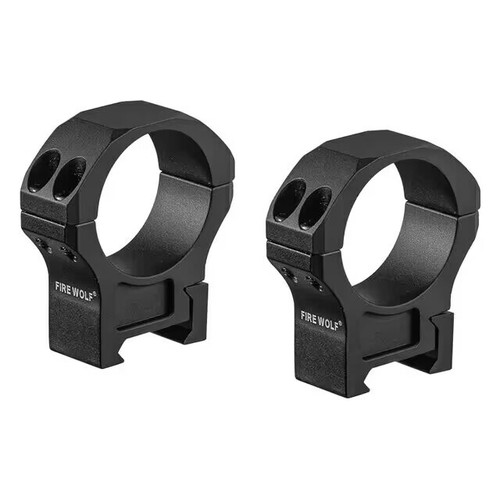7075 Aluminum 34mm Rings Low/Middle/High Riflescope Picatinny/Wea...Rail Mount - Picture 5 of 10