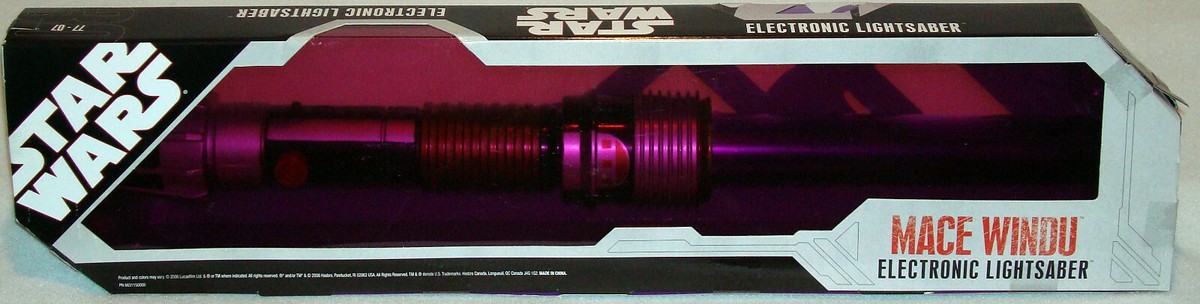 STAR WARS 30TH ANNIVERSARY COLLECTION MACE WINDU ELECTRONIC