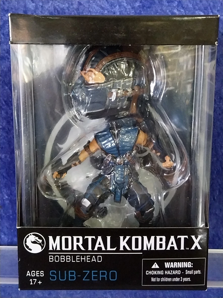 Mezco Toyz Mortal Kombat X Bobblehead 2015 MIB Sub-Zero