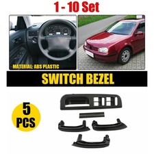 5-50x Inner Window Switch Panel Bezel Door Handle For Vw Passat B5 Mk4 1998-04 D