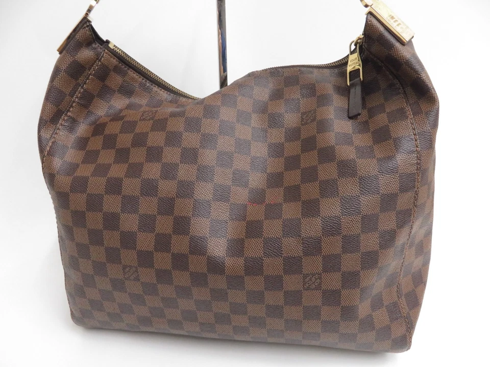 Autentica borsa a tracolla Louis Vuitton Damier Ebene Portobello GM F#48173 - Immagine 3 di 4