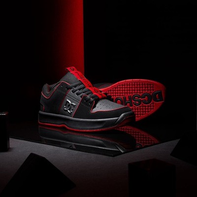 STAR WARS X DC SHOES LYNX ZERO IMPERIAL BLACK & RED LTD SNEAKER (UK 11 EUR 46)
