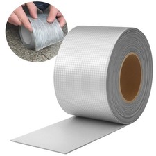 Waterproof Butyl Tape Aluminium Foil Self Adhesive Leak Roof Crack Repair Roll