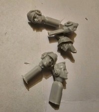 Modellbau 5 Resin Köpfe Deutsche Soldaten WK2 Pack 3 1:35