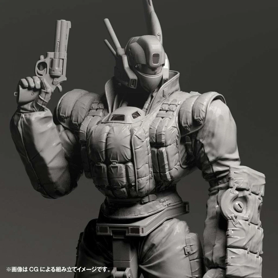 kaiyodo patlabor ingram react armor - action figure model kit 23cm - Immagine 3 di 4