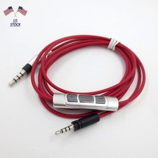 Cable Remote  Mic for Sennheiser Momentum 1.0 2.0 Over-Ear On-Ear Headphones