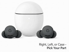 Google Pixel Buds 2A  Hazel Replacement Parts Left, Right, or Charging Case