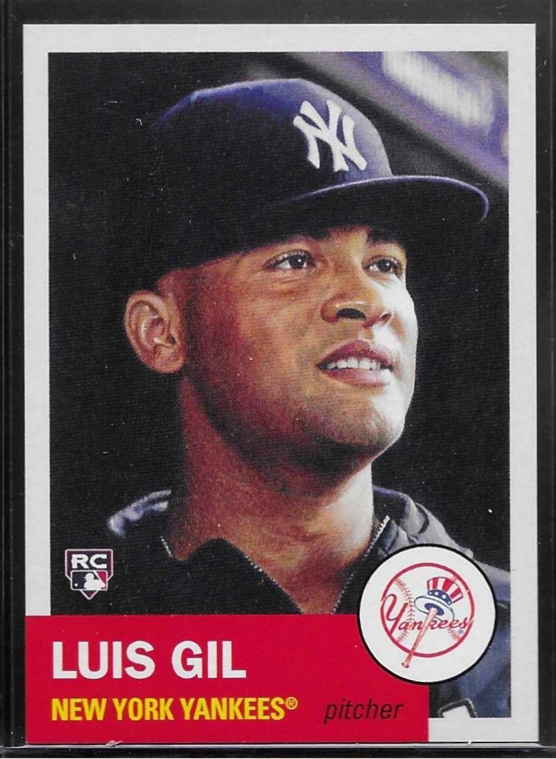 2022 TOPPS LIVING SET # 499 LUIS GIL Rookie RC New York Yankees 2,729 Printed