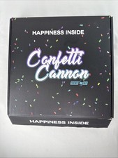 6 Pack Trendy Buy Confetti Cannon Party Celebration Set Golden 