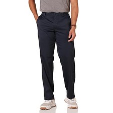 AMAZON ESSENTIALS MEN'S CLASSIC STRETCH GOLF PANT 36W X 30L NAVY