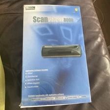 CSSN (Acuant) ScanShell 800R ID Card Document Scanner w/USB Cable TESTED