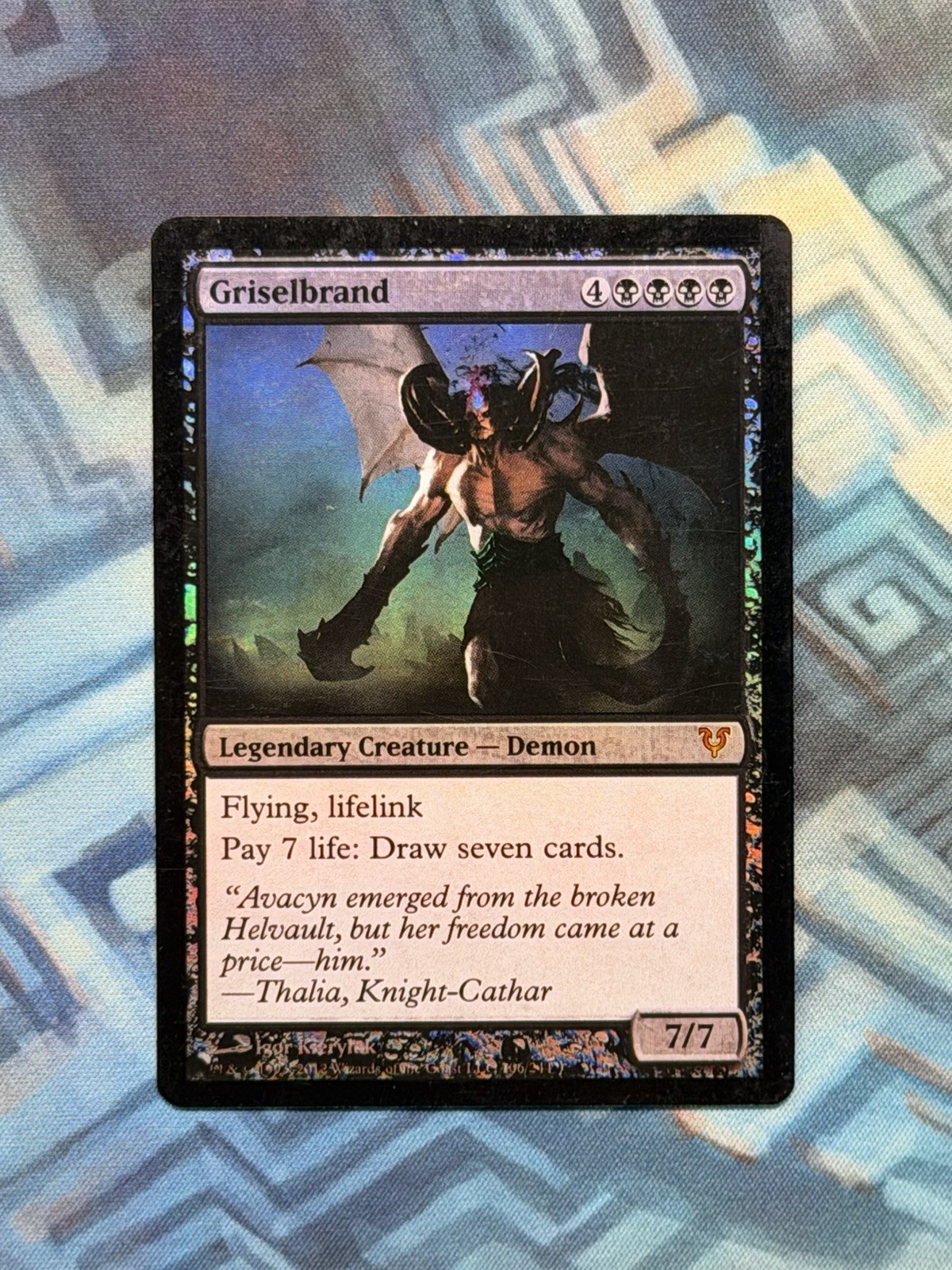 MTG Foil Griselbrand EX/LP- Avacyn Restored