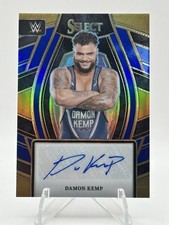 2024 Panini Select WWE Signature Selections Damon Kemp Auto /49 Blue Prizms