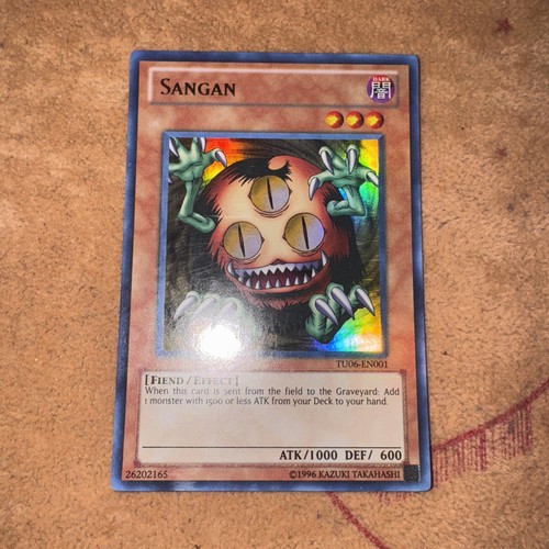 Sangan TU06-EN001 YuGiOh Turbo Pack: Booster Six card