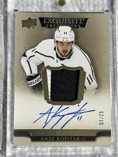 2022-23 Upper Deck The Cup Exquisite Collection  Anze Kopitar # 7/25 Auto Patch